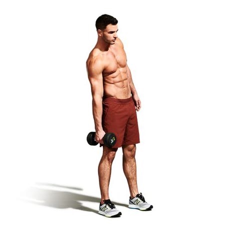 Dumbell side bend